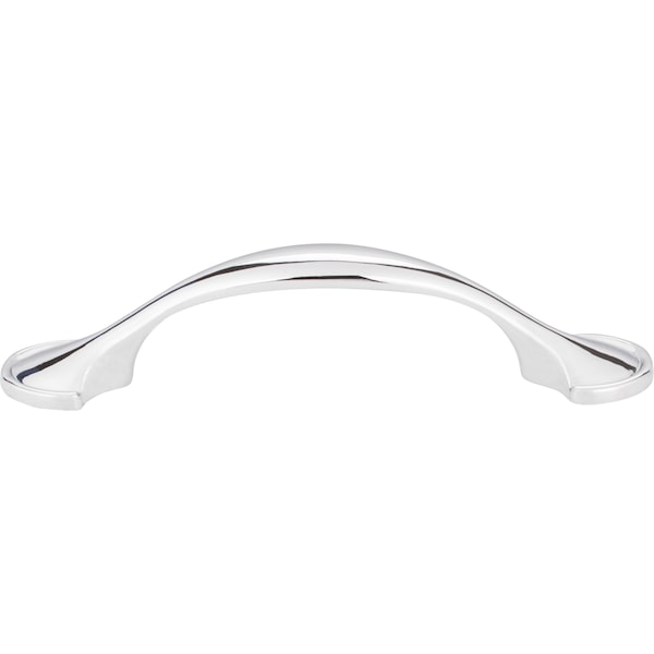 3 Center-to-Center Polished Chrome Watervale Cabinet Pull